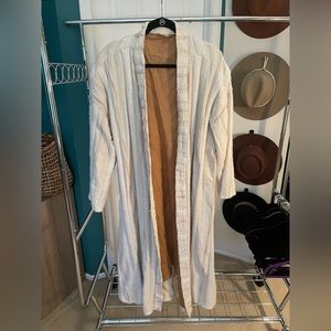 Anthropologie Ollari Robe Jacket / Size 1X